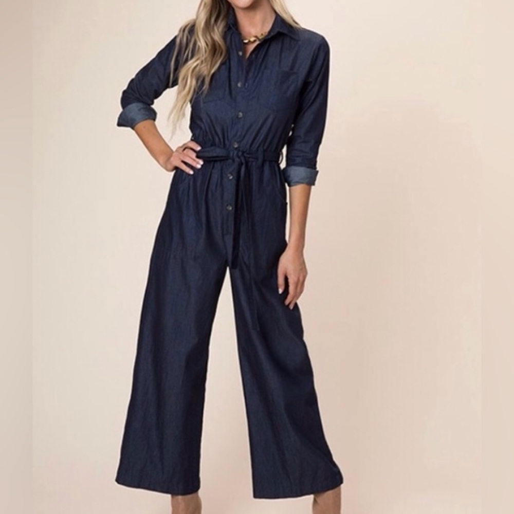 Denim jumpsuit - M